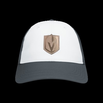 Бейсболка Vegas Golden Knights Levelwear White/Charcoal Endure Copper Insignia