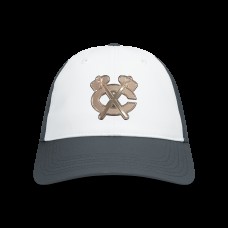Бейсболка Chicago Blackhawks Levelwear White/Charcoal Endure Copper Insignia