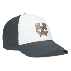 Бейсболка Chicago Blackhawks Levelwear White/Charcoal Endure Copper Insignia