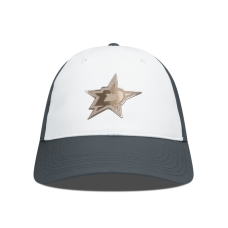 Бейсболка Dallas Stars Levelwear White/Charcoal Endure Copper Insignia