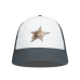 Бейсболка Dallas Stars Levelwear White/Charcoal Endure Copper Insignia