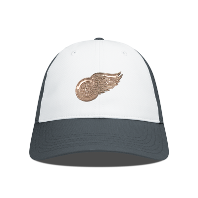 Бейсболка Detroit Red Wings Levelwear White/Charcoal Endure Copper Insignia