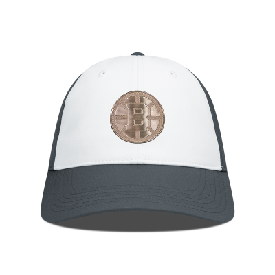 Бейсболка Boston Bruins Levelwear White/Charcoal Endure Copper Insignia
