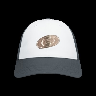 Бейсболка Carolina Hurricanes Levelwear White/Charcoal Endure Copper Insignia