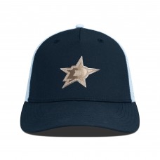 Бейсболка Dallas Stars Levelwear Black/White Signal Copper Insignia Trucker