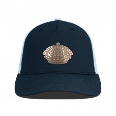 Бейсболка Los Angeles Kings Levelwear Black/White Signal Copper Insignia Trucker