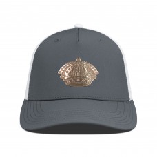 Бейсболка Los Angeles Kings Levelwear Charcoal/White Signal Copper Insignia Trucker