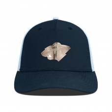 Бейсболка Minnesota Wild Levelwear Black/White Signal Copper Insignia Trucker