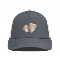 Бейсболка Minnesota Wild Levelwear Charcoal/White Signal Copper Insignia Trucker