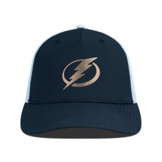 Бейсболка Tampa Bay Lightning Levelwear Black/White Signal Copper Insignia Trucker