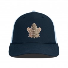 Бейсболка Toronto Maple Leafs Levelwear Black/White Signal Copper Insignia Trucker