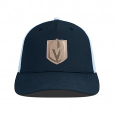 Бейсболка Vegas Golden Knights Levelwear Black/White Signal Copper Insignia Trucker