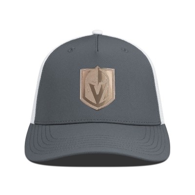 Бейсболка Vegas Golden Knights Levelwear Charcoal/White Signal Copper Insignia