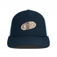 Бейсболка Carolina Hurricanes Levelwear Black/White Signal Copper Insignia Trucker