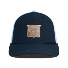 Бейсболка New York Rangers Levelwear Black/White Signal Copper Insignia Trucker Бейсболка New York Rangers Levelwear Black/White Signal Copper Insignia Trucker