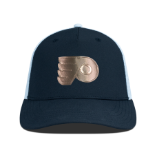 Бейсболка Philadelphia Flyers Levelwear Black/White Signal Copper Insignia Trucker
