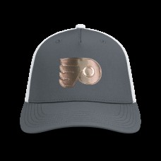 Бейсболка Philadelphia Flyers Levelwear Charcoal/White Signal Copper Insignia Trucker