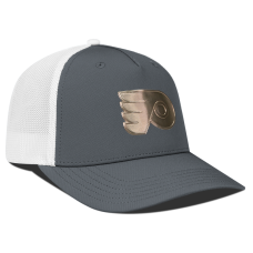 Бейсболка Philadelphia Flyers Levelwear Charcoal/White Signal Copper Insignia Trucker