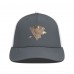Бейсболка Pittsburgh Penguins Levelwear Charcoal/White Signal Copper Insignia Trucker