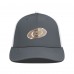 Бейсболка Carolina Hurricanes Levelwear Charcoal/White Signal Copper Insignia Trucker