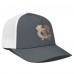 Бейсболка Chicago Blackhawks Levelwear Charcoal/White Signal Copper Insignia Trucker