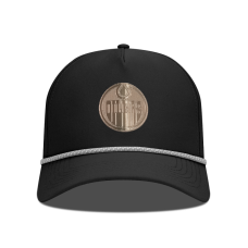 Бейсболка Edmonton Oilers Levelwear Black Gordon Copper Insignia Vented