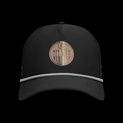 Бейсболка Edmonton Oilers Levelwear Black Gordon Copper Insignia Vented