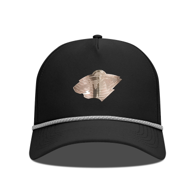 Бейсболка Minnesota Wild Levelwear Black Gordon Copper Insignia Vented