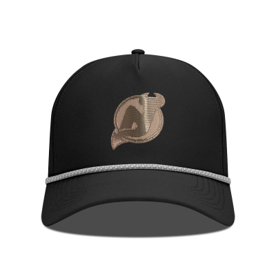 Бейсболка New Jersey Devils Levelwear Black Gordon Copper Insignia Vented