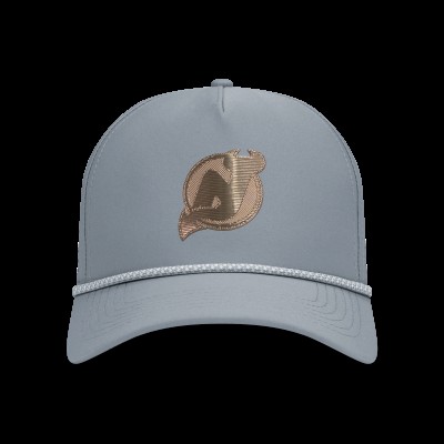 Бейсболка New Jersey Devils Levelwear Gray Gordon Copper Insignia Vented