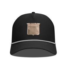 Бейсболка New York Rangers Levelwear Black Gordon Copper Insignia Vented