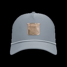Бейсболка New York Rangers Levelwear Gray Gordon Copper Insignia Vented Бейсболка New York Rangers Levelwear Gray Gordon Copper Insignia Vented