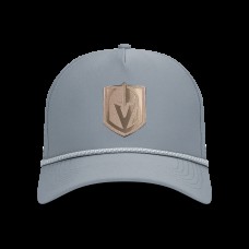 Бейсболка Vegas Golden Knights Levelwear Gray Gordon Copper Insignia Vented