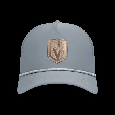 Бейсболка Vegas Golden Knights Levelwear Gray Gordon Copper Insignia Vented
