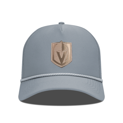 Бейсболка Vegas Golden Knights Levelwear Gray Gordon Copper Insignia Vented