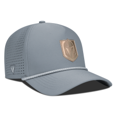 Бейсболка Vegas Golden Knights Levelwear Gray Gordon Copper Insignia Vented