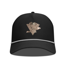 Бейсболка Pittsburgh Penguins Levelwear Black Gordon Copper Insignia Vented