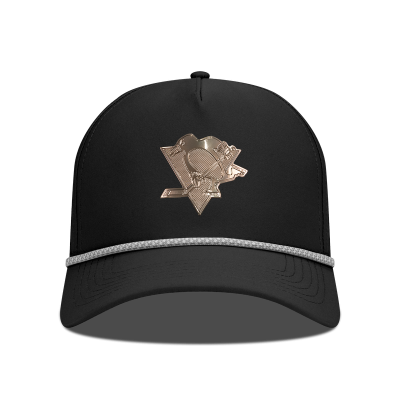 Бейсболка Pittsburgh Penguins Levelwear Black Gordon Copper Insignia Vented