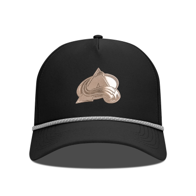 Бейсболка Colorado Avalanche Levelwear Black Gordon Copper Insignia Vented