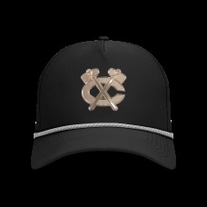Бейсболка Chicago Blackhawks Levelwear Black Gordon Copper Insignia Vented
