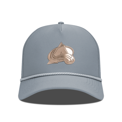 Бейсболка Colorado Avalanche Levelwear Gray Gordon Copper Insignia Vented