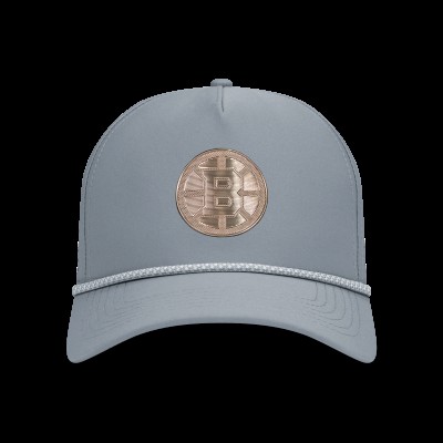 Бейсболка Boston Bruins Levelwear Gray Gordon Copper Insignia Vented