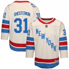 Подростковая New York Rangers Igor Shesterkin Outerstuff White 2026 NHL Winter Classic Premier Jersey Подростковая New York Rangers Igor Shesterkin Outerstuff White 2026 NHL Winter Classic Premier Jersey
