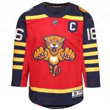 Подростковая Florida Panthers Aleksander Barkov Outerstuff Red 2026 NHL Winter Classic Premier Jersey Подростковая Florida Panthers Aleksander Barkov Outerstuff Red 2026 NHL Winter Classic Premier Jersey