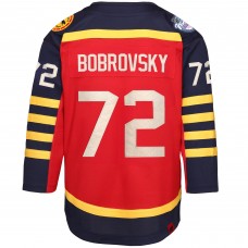 Подростковая Florida Panthers Sergei Bobrovsky Outerstuff Red 2026 NHL Winter Classic Premier Jersey Подростковая Florida Panthers Sergei Bobrovsky Outerstuff Red 2026 NHL Winter Classic Premier Jersey