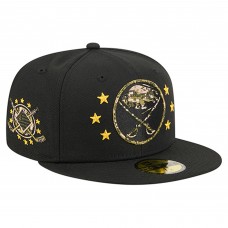 Бейсболка Buffalo Sabres New Era Black Military Appreciation Digital Camo Stars 59FIFTY Бейсболка Buffalo Sabres New Era Black Military Appreciation Digital Camo Stars 59FIFTY