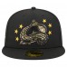 Бейсболка Colorado Avalanche New Era Black Military Appreciation Digital Camo Stars 59FIFTY