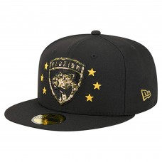Бейсболка Florida Panthers New Era Black Military Appreciation Digital Camo Stars 59FIFTY Бейсболка Florida Panthers New Era Black Military Appreciation Digital Camo Stars 59FIFTY