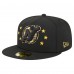 Бейсболка New Jersey Devils New Era Black Military Appreciation Digital Camo Stars 59FIFTY
