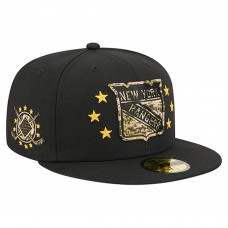 Бейсболка New York Rangers New Era Black Military Appreciation Digital Camo Stars 59FIFTY Бейсболка New York Rangers New Era Black Military Appreciation Digital Camo Stars 59FIFTY
